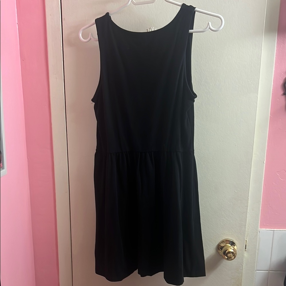 H&M Black Mini Dress with Cat Print - Picture 6 of 6